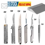 Various Model Edc Folding Utility Knife Cutter Scalpel Blade Pocket Outdoor Tool. Fixed Price $17.72.