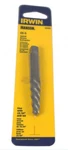 Irwin Power-grip EX-5 Spiral Screw Extractor Removes Broken Studs Model Id 53405. Fixed Price $7.20.