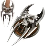 Fantasy Claw Display Knife Black And Satin Finish Stainless Steel Blades. Fixed Price $43.00.