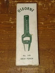 C.s. Osborne Arch Punch #149 - 9/16" Leather Vinyl Rubber Round Hole. Fixed Price $28.00.