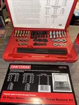 Rare Sears Craftsman Usa Nos Sae Metric Master Thread Restorer Kit 40PC 52105. Fixed Price $199.00.