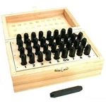 36 Number & Letter Punches Wood Box 1/4" Workshop Metalworking Hand Tools. Fixed Price $39.61.