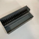 Hanson 35PC Steel Stamp Set 20624 1/8 Characters A-z 0-8 & Complete!. Fixed Price $94.99.