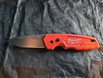 Milwaukee Fastback Smooth Folding Knife Liner Lock 48-22-1520 Barely Used. Fixed Price $10.00.