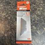 Wiss RWK14V Utility Knife Blade 0.025", 5/PACK. Fixed Price $8.89.