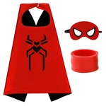 Mizzuco Dress Capes For Kids Superhero Cloak With Mask Large, Redden Black. Fixed Price $13.35.