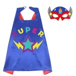 D.q.z Superhero-capes And Masks For Kids Gifts Girls 70CM*70CM, Blue-red. Fixed Price $15.11.