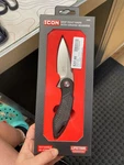 New-icon Drop Point Knife With Ceramic Bearings KDP3 (ECP020340). Fixed Price $27.99.