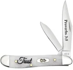 Case Cutlery Trust Peanut Pocket Knife Mirror Finish Stainless Blades - 60867. Fixed Price $86.99.