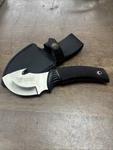 New With Box Hen And Rooster 5009 Guthook Hunter Fixed Stainless Blade Sheath. Fixed Price $89.99.