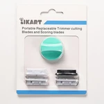 Likart 4-PACK Paper Cutter Replacement Blade Kit,portable Trimmer Cutting Bla.... Fixed Price $22.39.