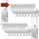Utility Hook Razor Knife For Carpet & Roofing - Box Cutter Blades Refills. Fixed Price $11.43.
