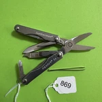 Leatherman Squirt S4 Multi-tool Scissor Pocket Knife Edc Grey Stainless #869. Fixed Price $36.95.
