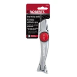 Roberts Pro Utility Knife With Magnetic Holder 3 Blades Included New. Fixed Price $21.99.