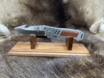Tactical Knife With Rosewood Insert Mint Factory Box. Fixed Price $46.75.
