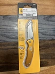 Cat 980011 2.625 Stainless Steel Partially Serrated Tanto Folding Knife B-x. Fixed Price $10.00.