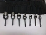 New Westward 7 Pc Arch Punch Set 1/4" To 1" , 2AJK9. Fixed Price $69.95.