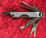Gerber Armbar Mini Urban Blue Multi-tool Tiny Keychain Pocket Knife Used (636). Fixed Price $14.98.