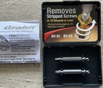 Alden Grabit Remover Kit Removes Stripped Screws In Seconds #2 & #3 Heads. Fixed Price $14.50.