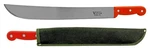 Valley 21" Red Handle Camping Hunting Survival Bush Machete & Dark Canvas Sheath. Fixed Price $22.75.