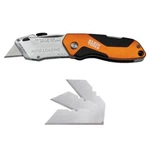 Klein Tools Auto Loading Folding Retractable Utility Knife With Razor Blade. Fixed Price $35.59.