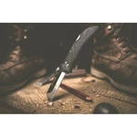 Outdoor Edge Razor Work Folding Knife 420J2 Steel Blade Gray Grivory Handle. Fixed Price $21.99.