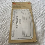 Nos Dritz Ezy Hem Gauge W/ Metric Measurements Sewing Tool Edna Bryte Bishop. Fixed Price $19.99.