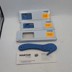 (3) Martor 109137 Multi-purpose Sheet Material Cutter Safety Metal Detectable. Fixed Price $49.99.