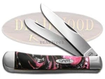 Case Xx Knives Trapper 6073BLS Black Salmon Corelon Stainless Steel Pocket Knife. Fixed Price $99.99.