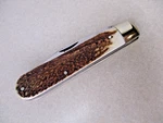 Rare Vintage Sheffield Venture Folding Stag Knife England. Fixed Price $179.99.