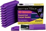 Better Tools - Carpet Round End (100 Blades/pack). Fixed Price $22.00.