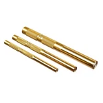 Mayhew 3PC Brass Drift Punch Set 61360 3/4", 1/2", 3/8, Made In Usa. Fixed Price $47.99.
