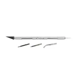 Excel Blades 30610IND Double Ended Knife With No 11 Needle Point & 2. Fixed Price $13.25.