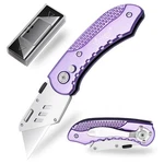 Vickay Folding Utility Knife, Box Cutter With SK5 Quick Change Blades, Safe.... Fixed Price $23.29.
