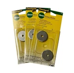 2046 Omnigrid 28MM Rotary Blades Refills Tungsten Carbon Steel Pack Lot Of 3. Fixed Price $21.80.