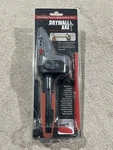 Drywall Axe All-in-one Tool Measuring Tape And Utility Knife Factory Sealed. Fixed Price $55.00.