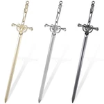 Mbaiyo 3 Pack Letter Openers, 20X4.5CM / 7.87X1.77IN, Black + Silver Gold. Fixed Price $15.99.