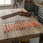 28-PIECE Heavy Duty Punch And Chisel Set Precision Tools For Professionals. Fixed Price $62.20.