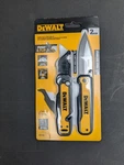 Dewalt Push And Flip Folding Utility & Pocket Knife Set DWHT10997. Fixed Price $19.00.