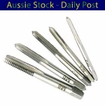 5PCS Hss Machine Screw Thread Metric Plug Taps 3MM-8MM Set Kit Drill M3-M8. Fixed Price $11.60.