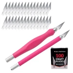 Wa Portman 2-PIECE Pink Craft Knife Set Sharp, Durable Hobby With.... Fixed Price $26.41.