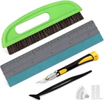 Wrapxpert Wallpaper Tools, 9PCS Kit, Peel And Stick Smo. Fixed Price $23.78.