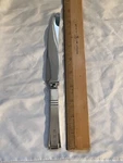 1920S Dirk Van Erp Art Deco & Crafts Sterling Silver Dinner Knife Pattern No 7. Fixed Price $116.99.
