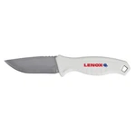 Lenox LXHT14701 Fixed Blade Tradesman Utility Knife 4IN Stainless Steel + Sheath. Fixed Price $22.11.