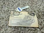 Rare Clark Promo Keychain Razor Blade Cutzit Brand!. Fixed Price $25.00.