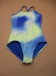 Nike Dri-fit Size 10-12 Yrs Girls Unlined Wireless One-piece Sports Swim Suit 1D. Fixed Price $15.00.