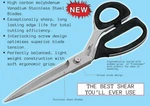 Galaxy Supply Inc. Industrial Grade Upholstery Shears, Scissors & Cutting Tools. Fixed Price $16.00.