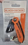 Black+decker Utility Knife With Blade Storage - BDHT10002RP. Fixed Price $11.99.