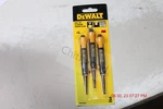 Dewalt DWHT58018 1/32 In 2/32 3/32 Bi-material Nail Set Of Pcs.. Fixed Price $14.25.