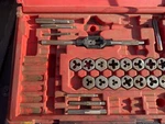 Dayton 22-PC. Mechanics Tap & Die Set Model 4X575A Not Complete. Fixed Price $34.00.